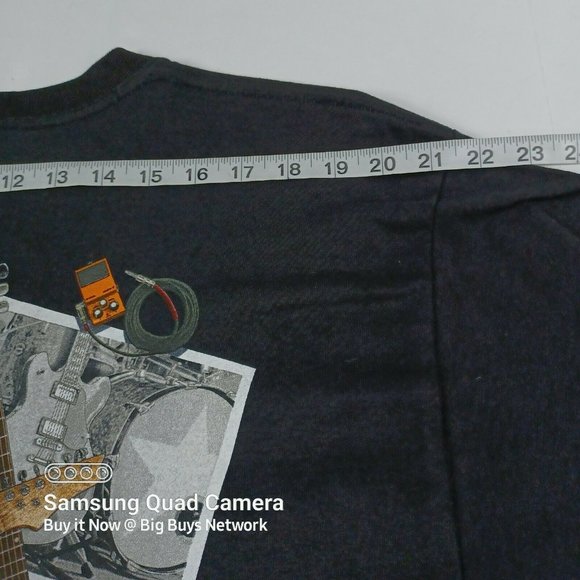 RARE Joe Blow T's Rock & Roll "Tools of the Trade" Guitars/Amps/ Pedals Tshirt L - Picture 9 of 12
